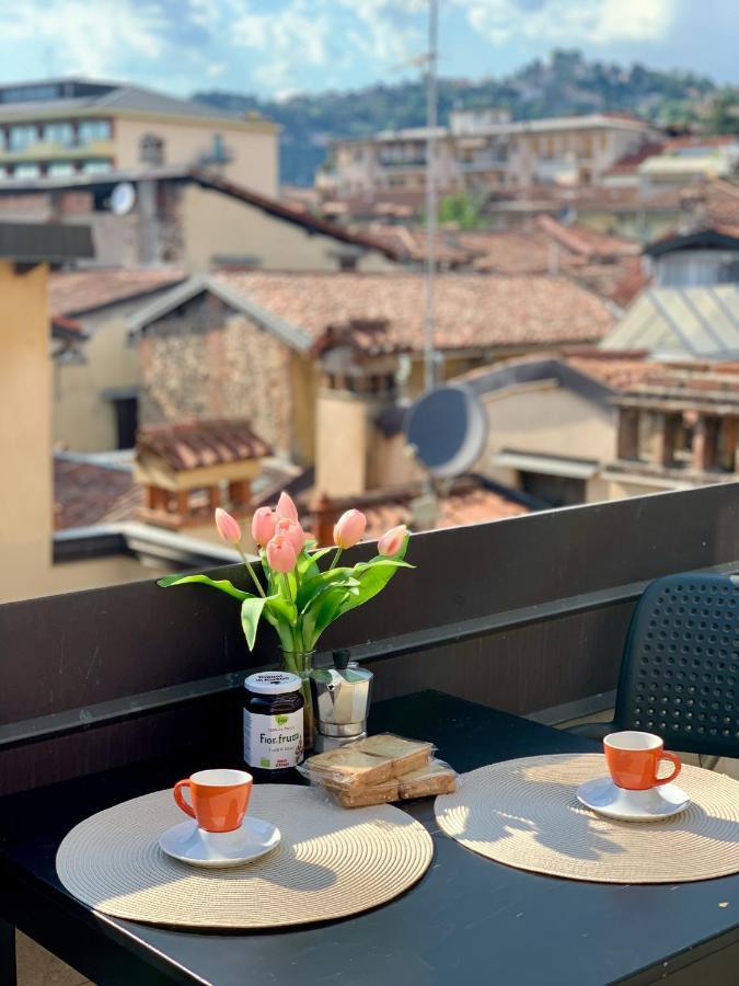 Magic Place Bergamo! Relax Apartment With Terrace In The Heart Of The City Ngoại thất bức ảnh