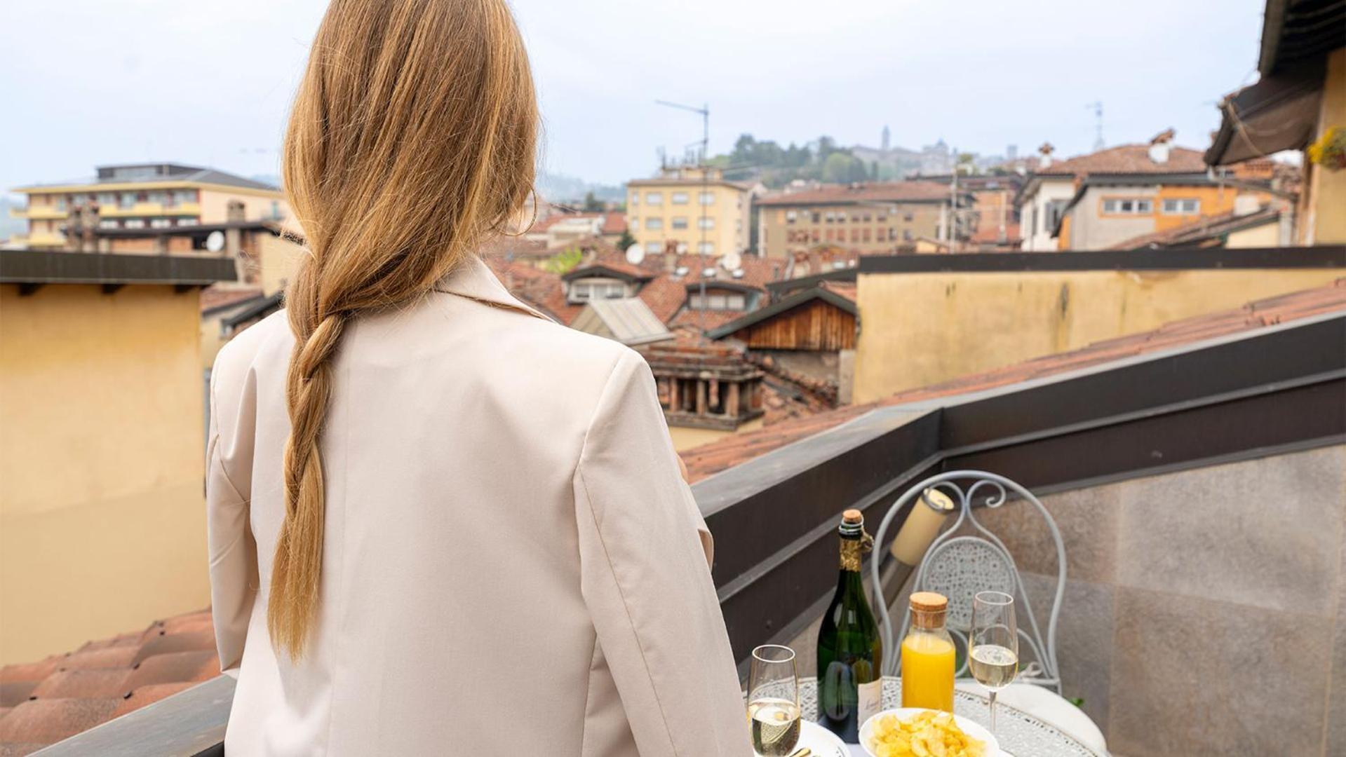 Magic Place Bergamo! Relax Apartment With Terrace In The Heart Of The City Ngoại thất bức ảnh